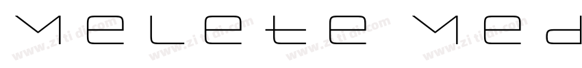 Melete Medium字体转换